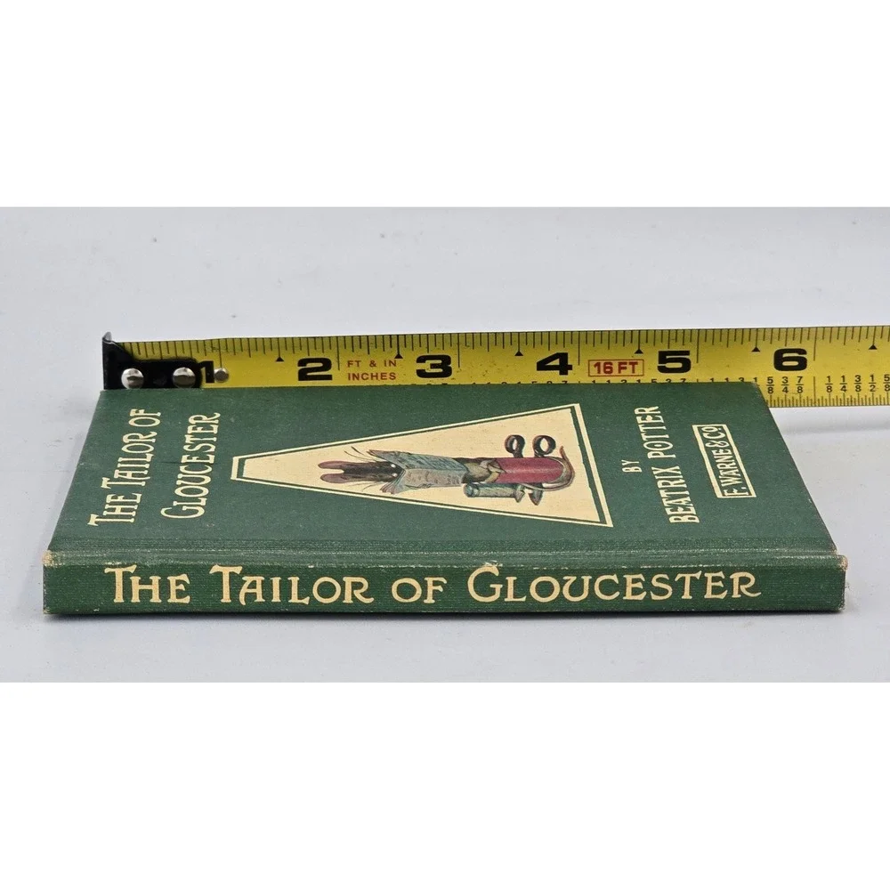 Vintage 1931 The Tailor of Gloucester Beatrix Potter Frederick Warne & Co. VIDEO